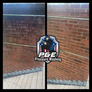 brick pressure wash cleaning in Goldsboro