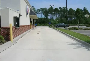 Business concrete cleaning