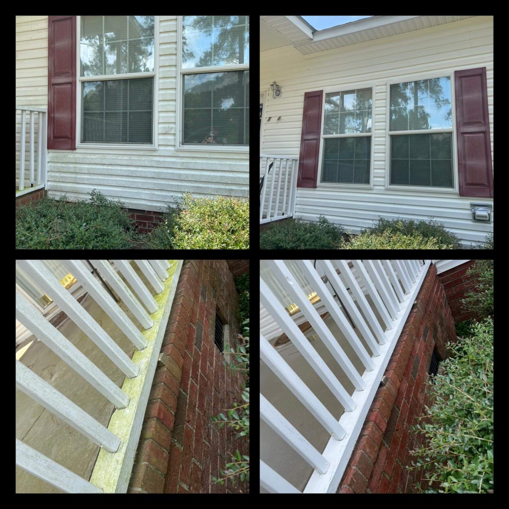 House washing soft wash in Goldsboro NC