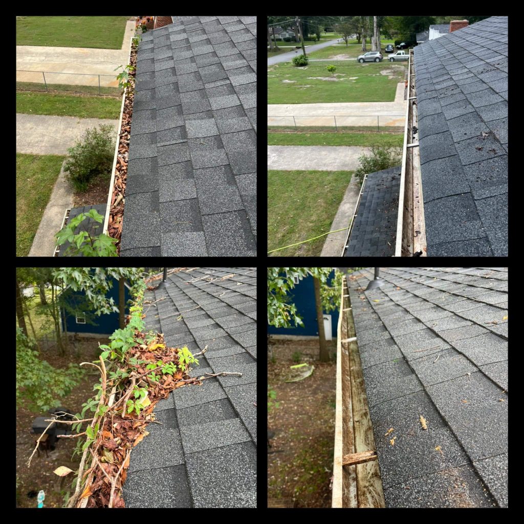 Before and After Gutters