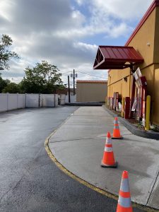 Popeyes-Drive-Thru-Pressure-Washing-NYC-7-scaled